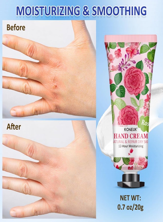 KONEUK 16 Pack Hand Cream Gifts Set, Bulk Hand Lotion Travel Size for Dry Cracked Hands, Hand Cream for Stocking Stuffers, Employee Appreciation Gifts, Christmas Gifts and Bridal Shower Gifts - Image 5